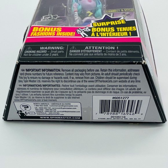 Off the Hook Naia Spin Masters Concert Fashion Doll With Bonus Surprise Inside - Picture 4 of 4